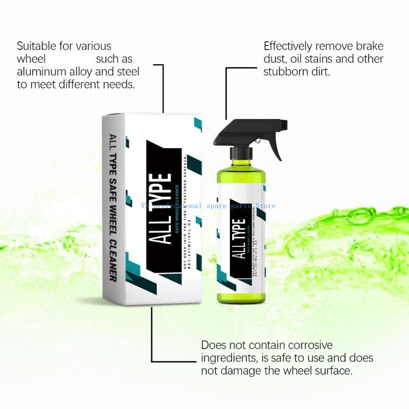 41XA Non Corrosive Tire Cleani - Wheel Cleaner Alloy ulasan dan harga
