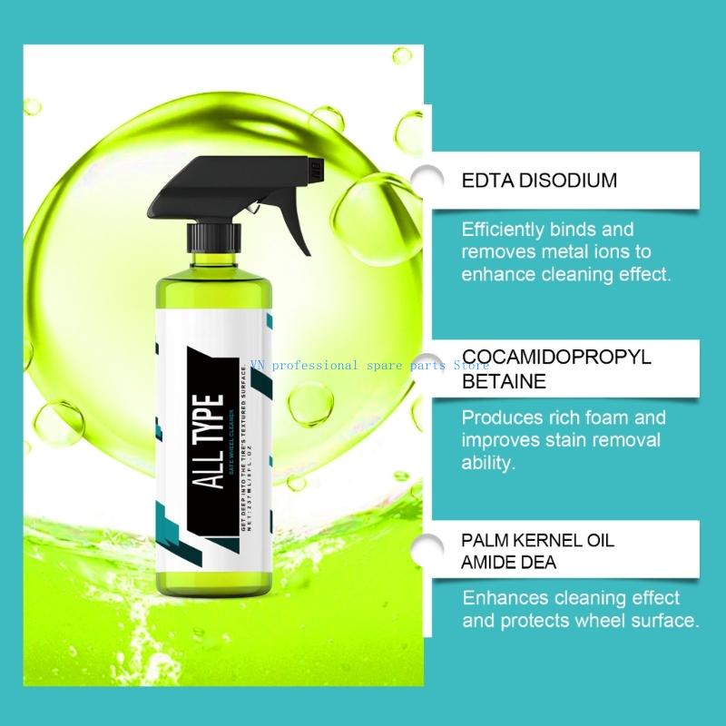 41XA Non Corrosive Tire Cleani - Wheel Cleaner Alloy ulasan dan harga
