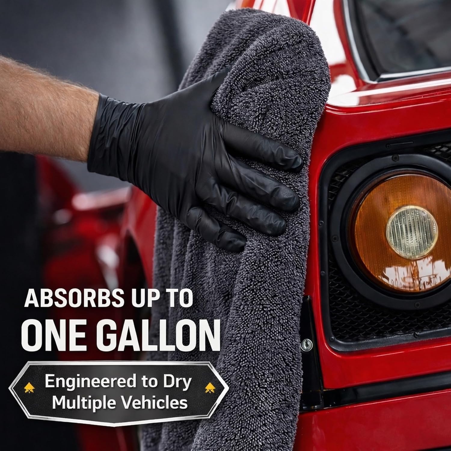 24x36 Car Drying Towel 1200 GS - Microfiber Towel Detailing ulasan dan harga