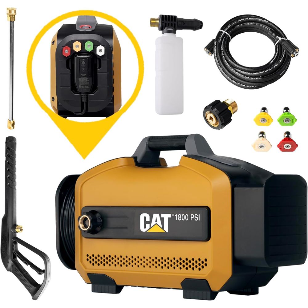 1800 PSI 2.0 GPM Electric Pres - Pressure Washer Foam Gun ulasan dan harga