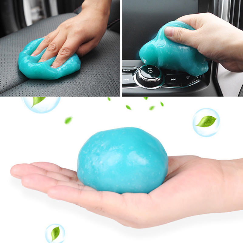 New Car Cleaning Gel Magic Mud - Dirt Brush Interior ulasan dan harga
