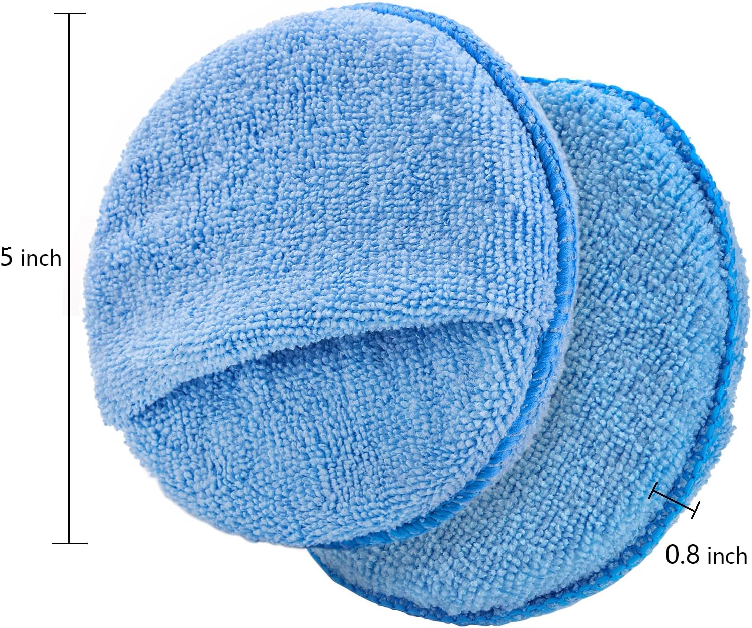 30 Pack Microfiber Wax Applica - Wax Applicator Pad ulasan dan harga