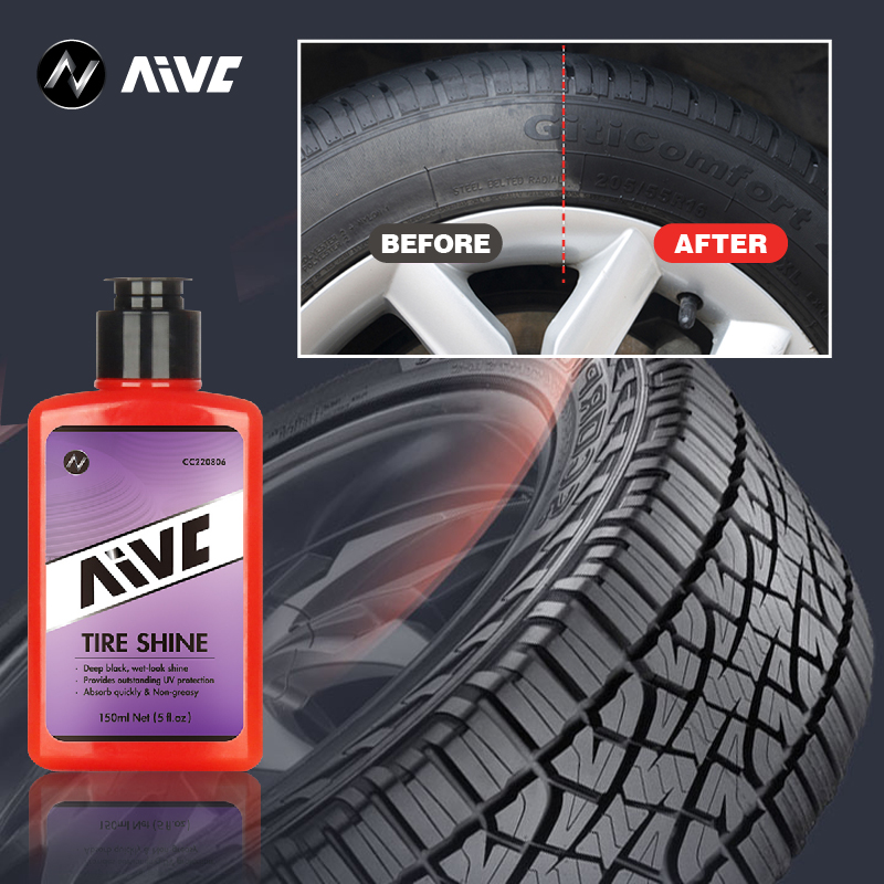 Tire Shine AIVC Tyre Gloss Coa - Tire Shine Spray Sealant ulasan dan harga