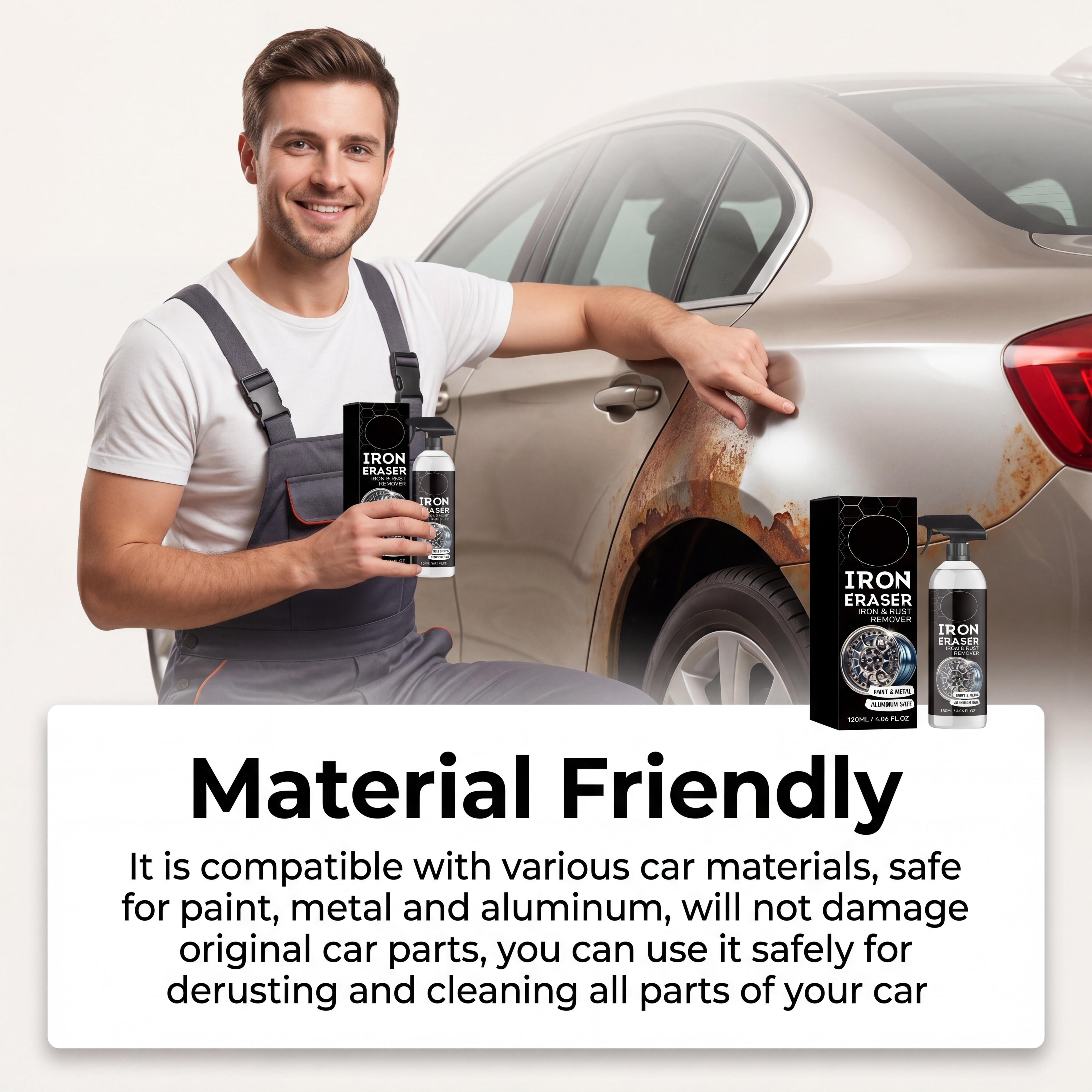 Car Rust Remover Spray Powerfu - Wheel Cleaner Alloy ulasan dan harga
