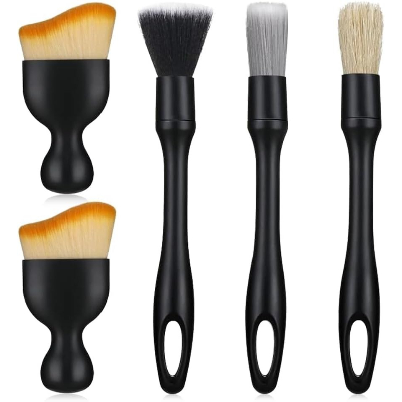 5pcs Automotive Detail Brush K - Interior Detailing Kit ulasan dan harga