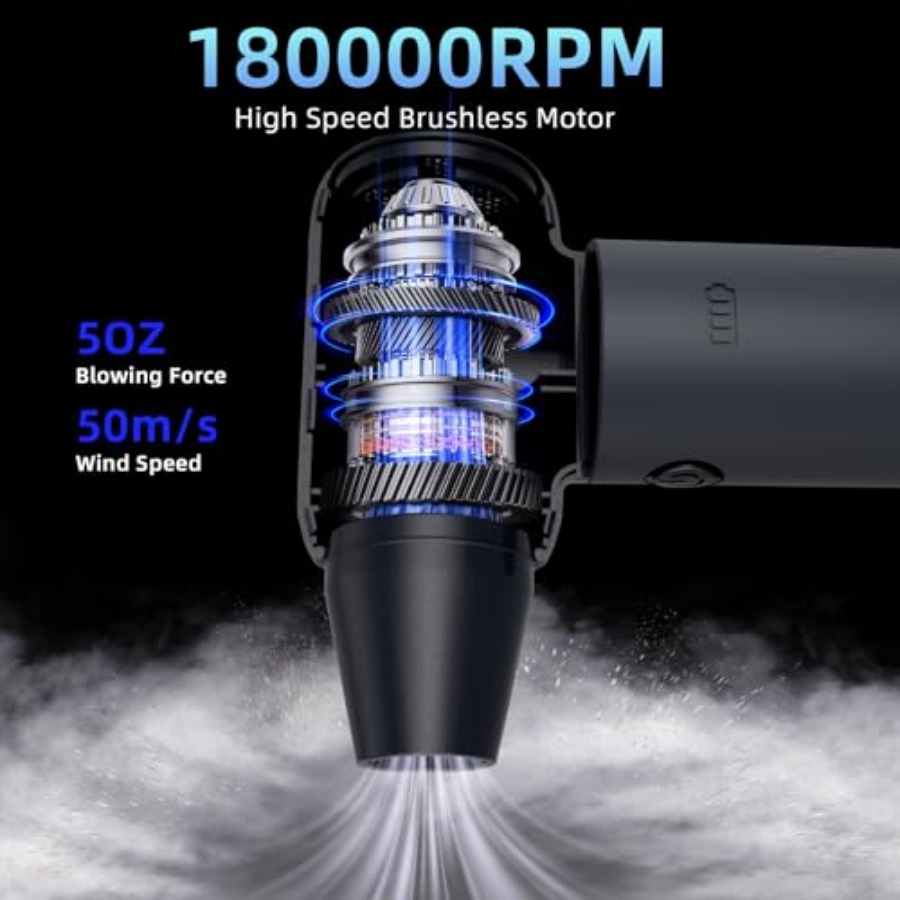 3-Gear Electric Portable Air D - Dryer Car Blower ulasan dan harga