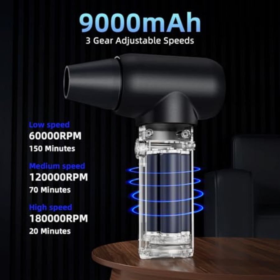 3-Gear Electric Portable Air D - Dryer Car Blower ulasan dan harga