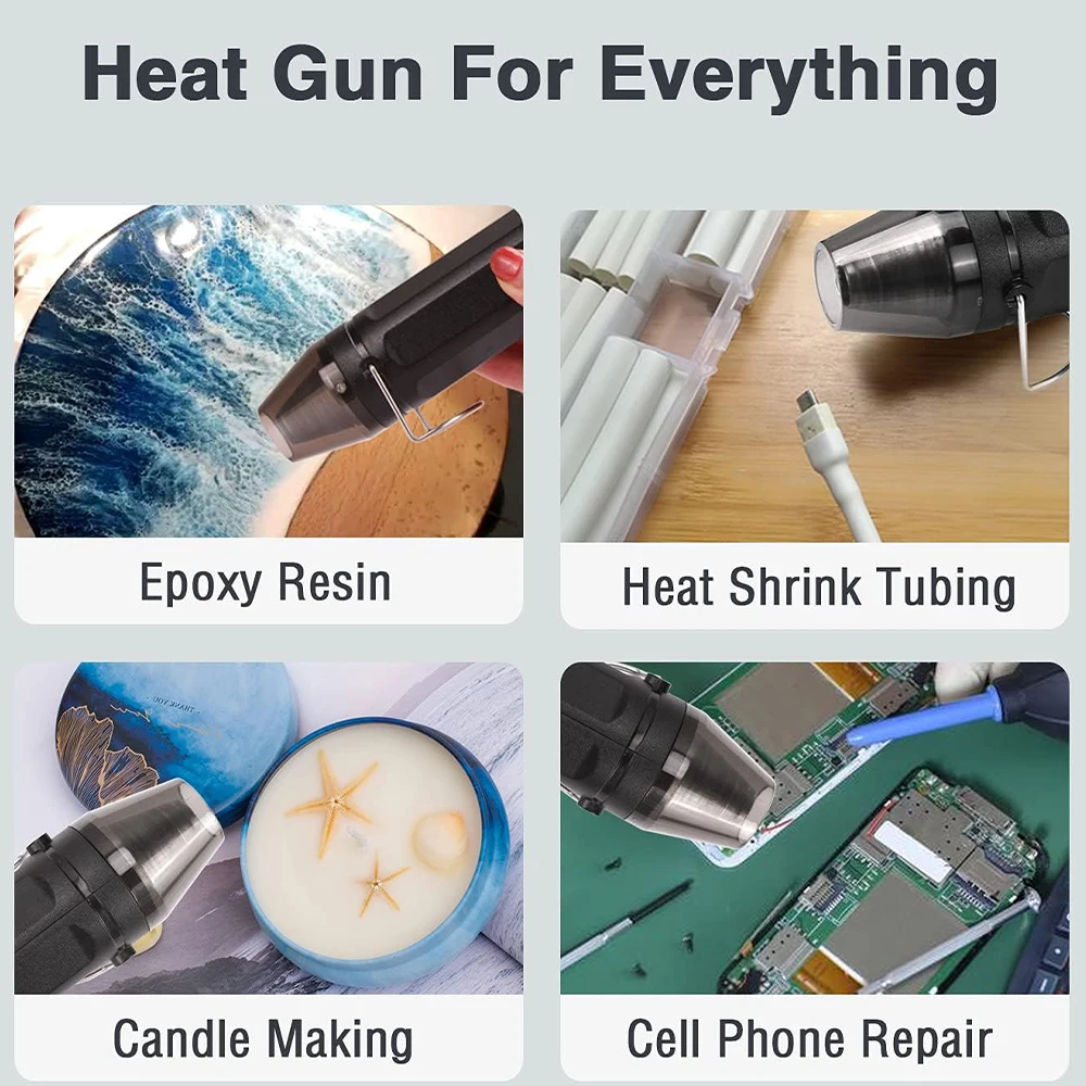 300W EU Hot Air Gun Soldering  - Dryer Car Blower ulasan dan harga