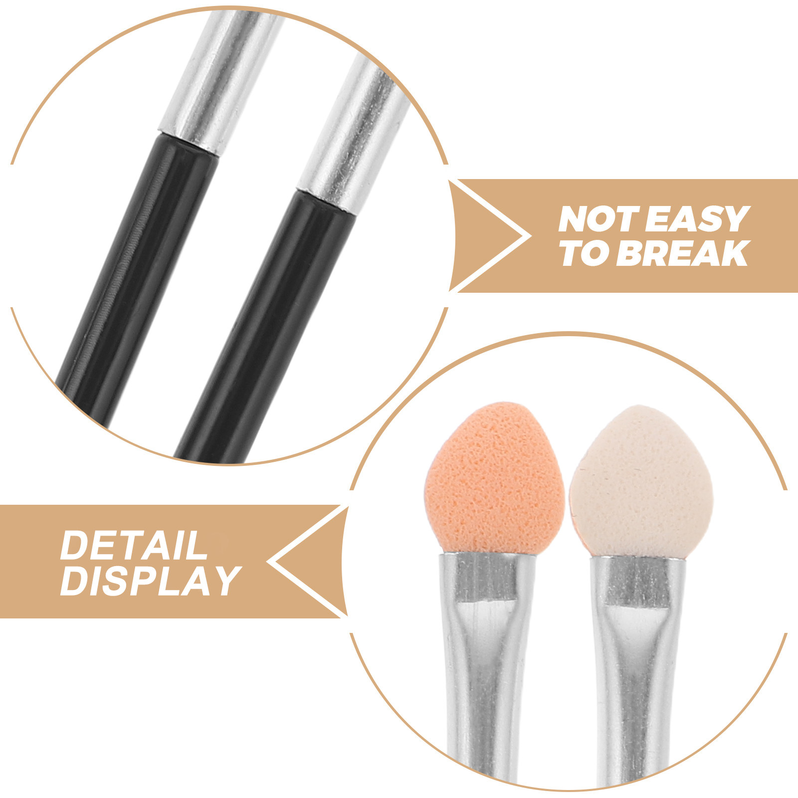 100Pcs Mini Sponge Brush Set F - Detailing Brush Set ulasan dan harga