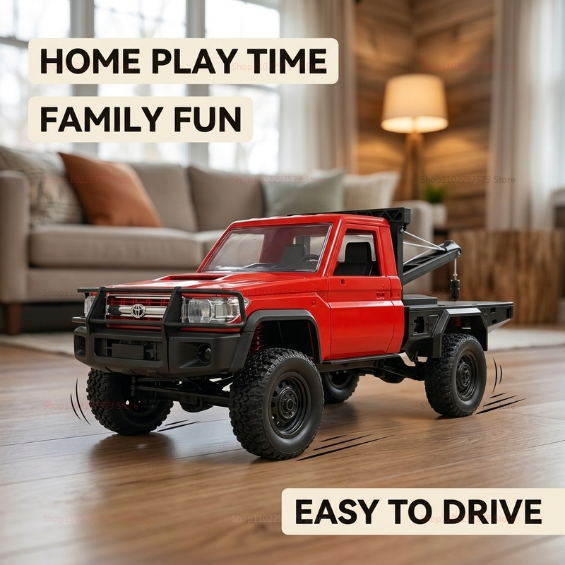 New MN82T RC Crawler 2.4G 4WD  - Dirt Brush Interior ulasan dan harga