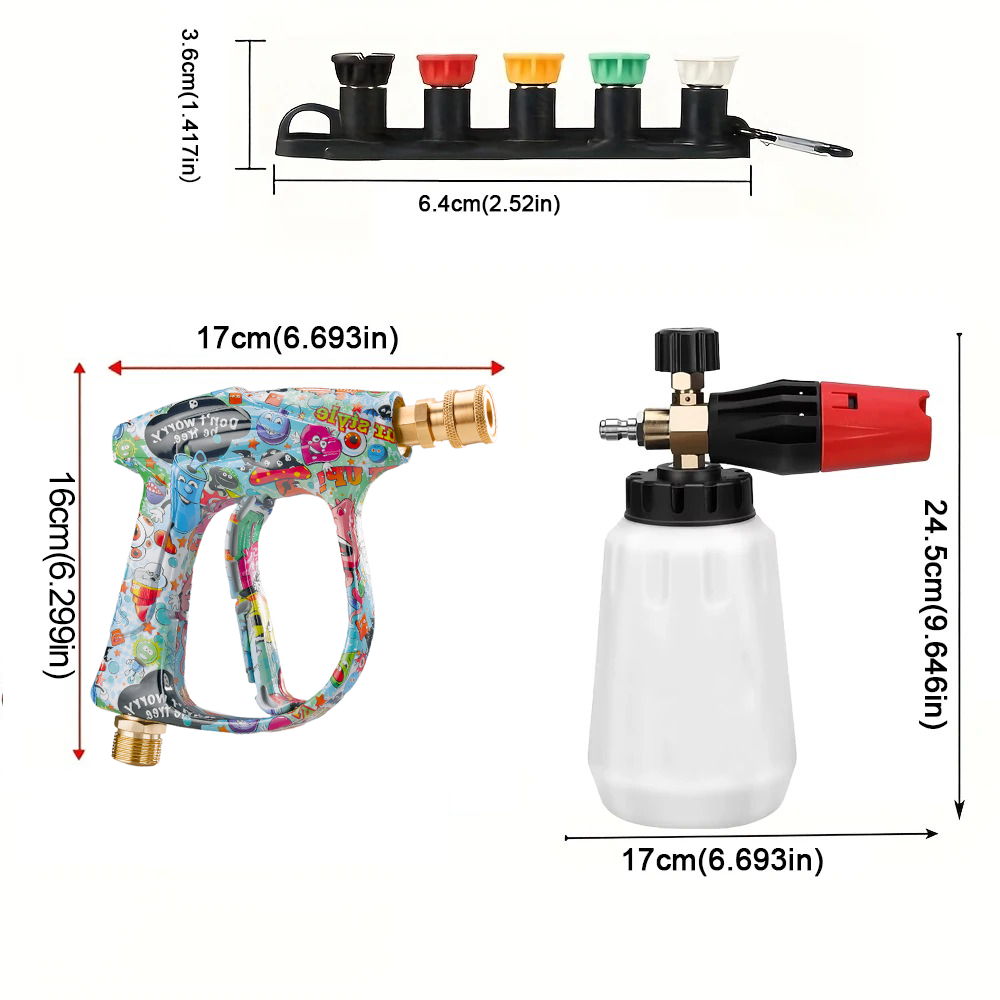 Home use graffiti pressure was - Pressure Washer Foam Gun ulasan dan harga