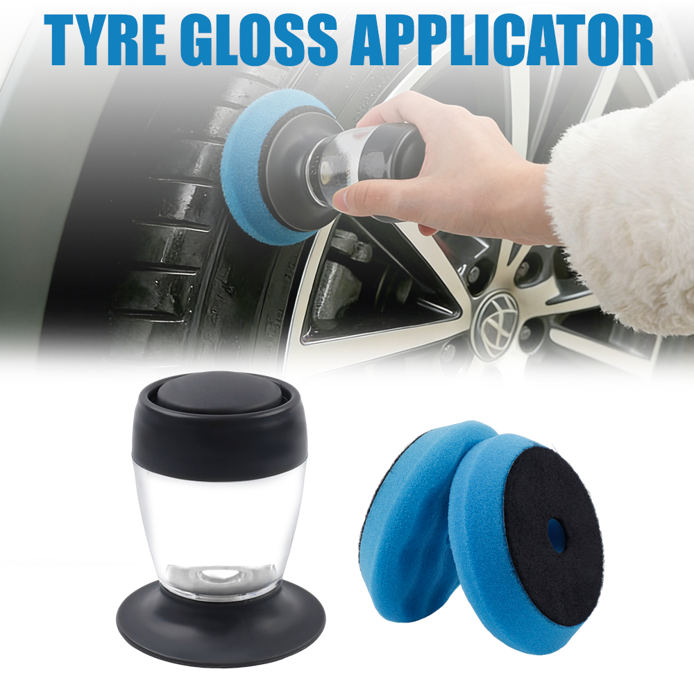 Tire Shine Applicator, Car Pol - Wax Applicator Pad ulasan dan harga