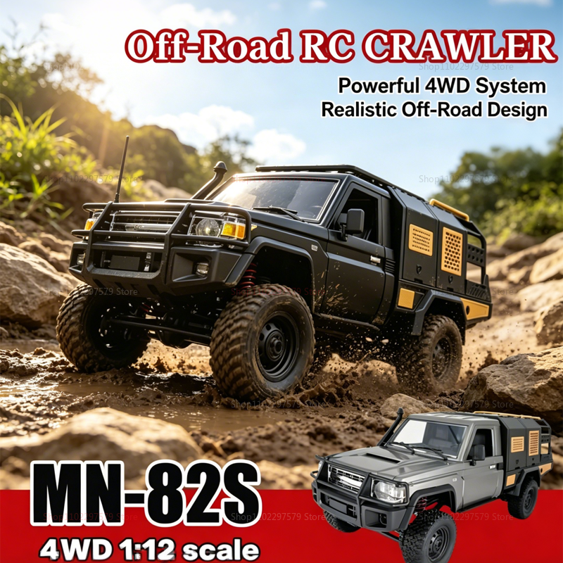 MN82 MN82S RC Crawler Truck 1/ - Dirt Brush Interior ulasan dan harga