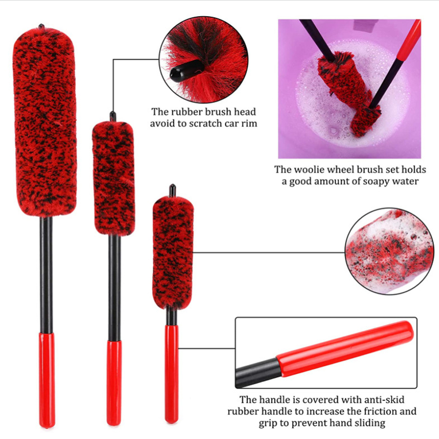 Car Wheel Woolies Plush Soft A - Wheel Cleaner Alloy ulasan dan harga