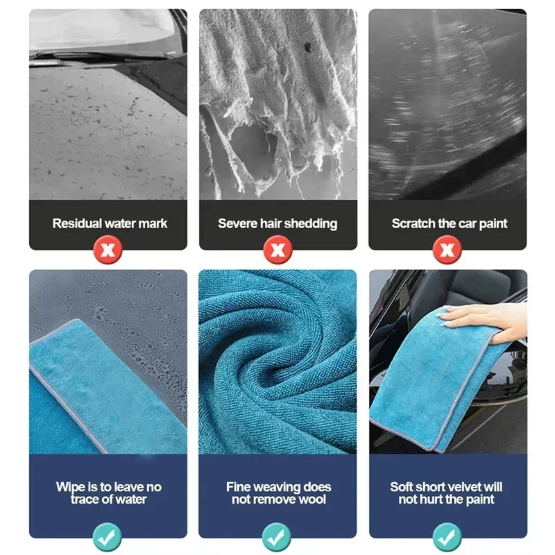 New Car Washing Towel Wash Hig - Microfiber Towel Detailing ulasan dan harga