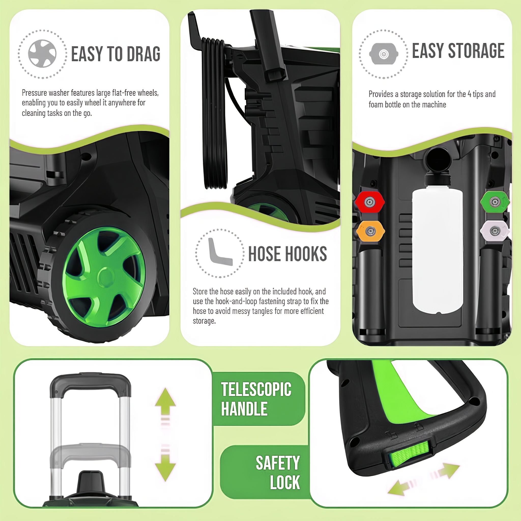 Electric Pressure Washer Power - Foam Cannon Car Wash ulasan dan harga