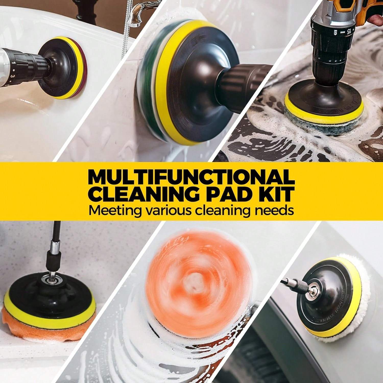 20Pack Drill Brush Attachments - Car Cleaning Brush ulasan dan harga