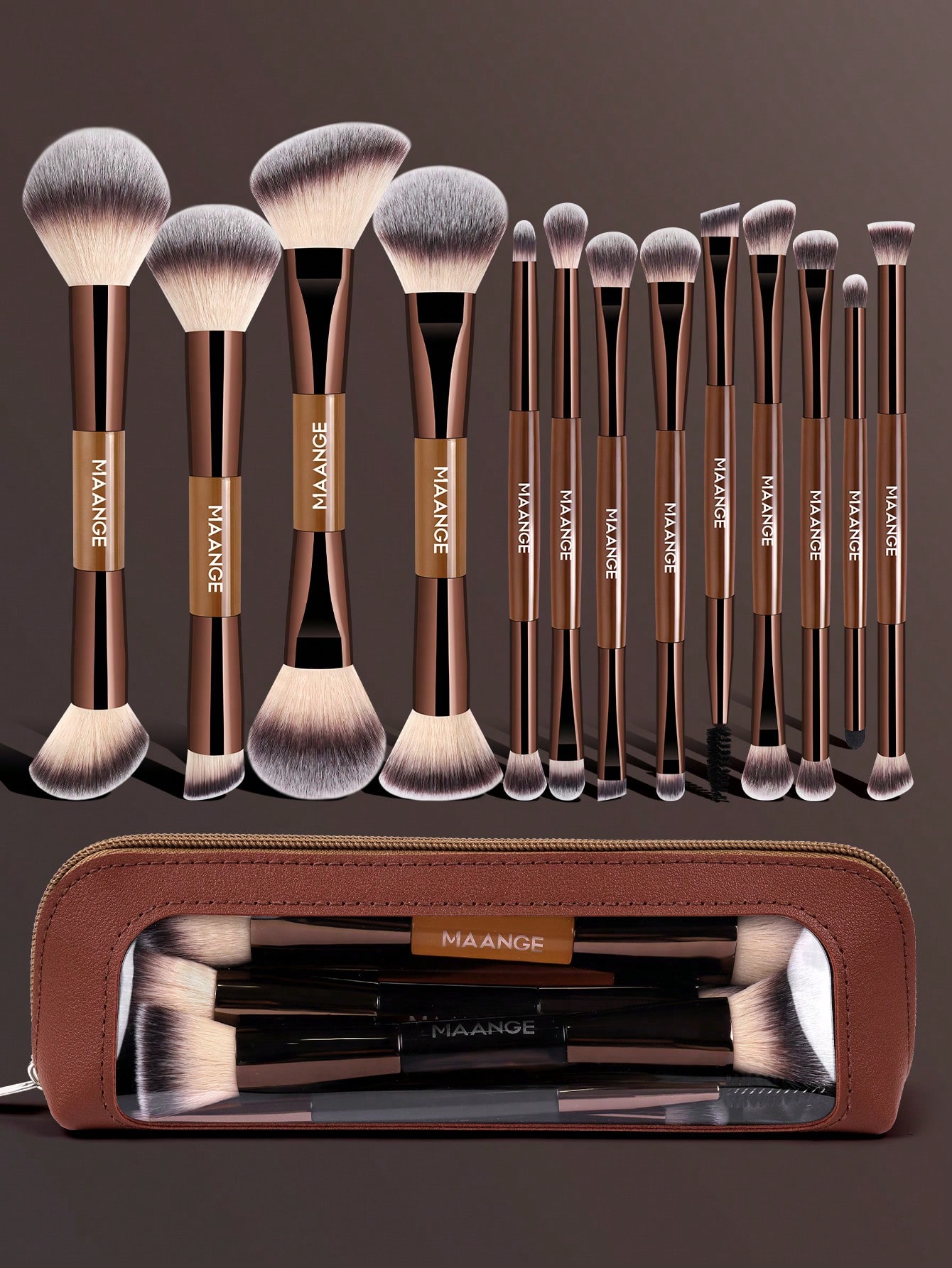 MAANGE 7pcs/9pcs/13pcs Dual-En - Detailing Brush Set ulasan dan harga