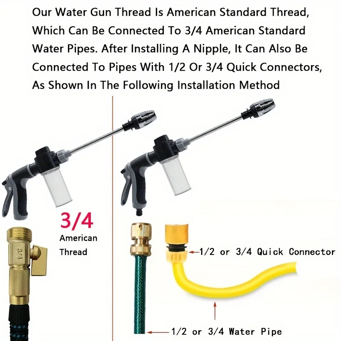 High-Pressure Car Washing Wate - Pressure Washer Foam Gun ulasan dan harga
