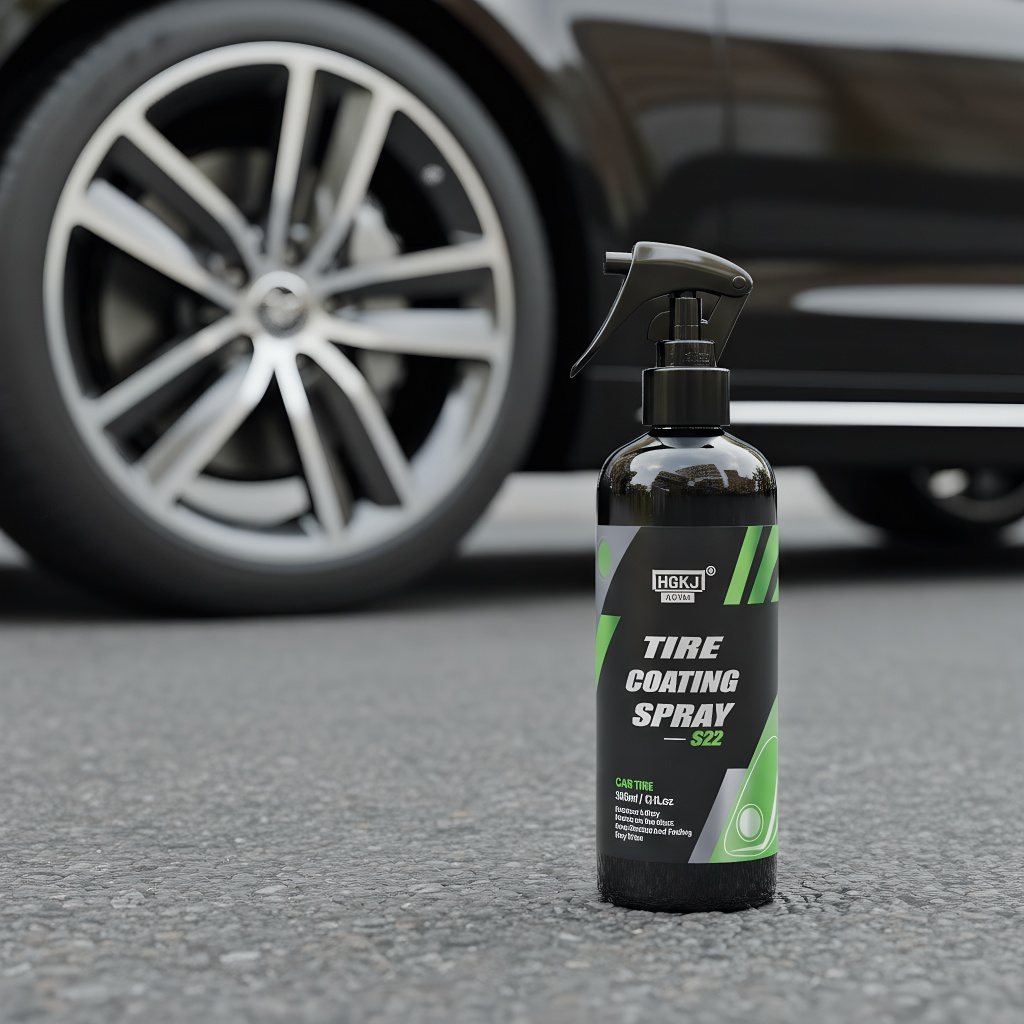 HGKJ S22 Car Tire Gloss Spray, - Tire Shine Spray Sealant ulasan dan harga