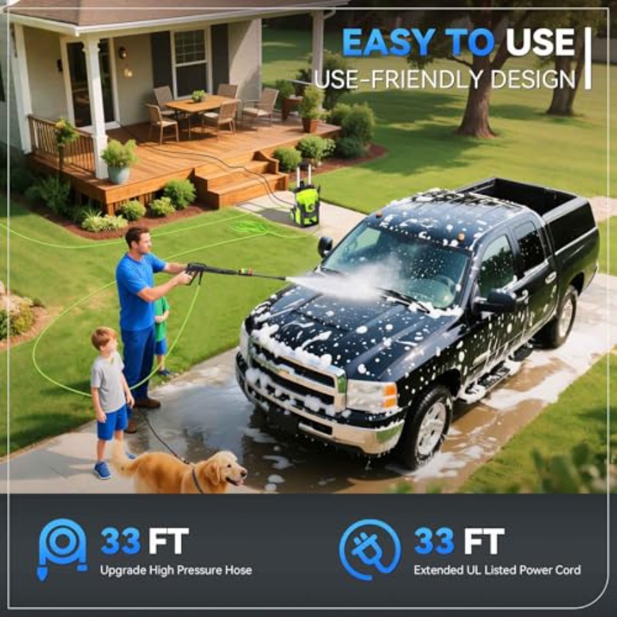Prure Cleaner 5000PSI, Heavy D - Foam Cannon Car Wash ulasan dan harga