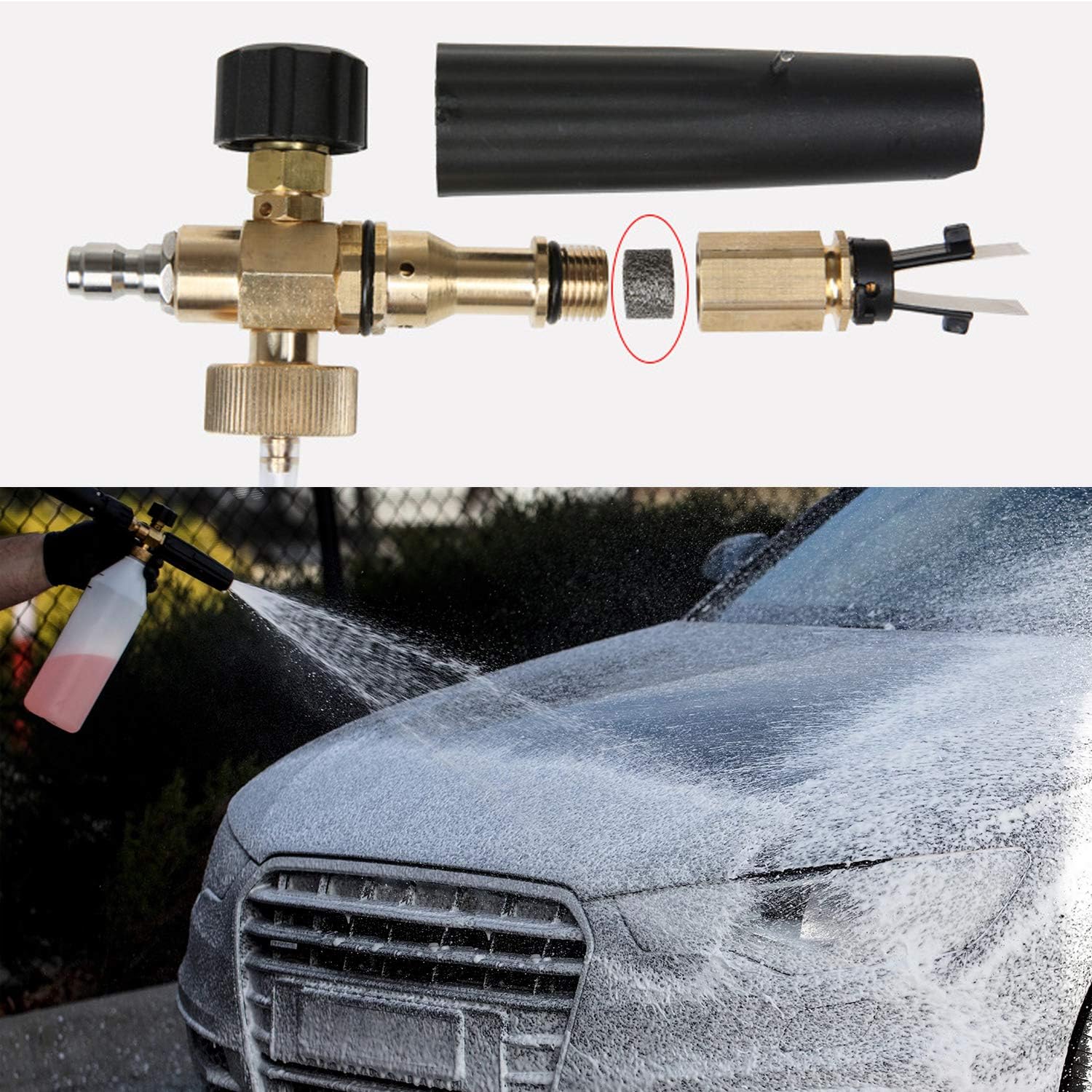 4Pcs High Density Foam Lance C - Foam Cannon Car Wash ulasan dan harga